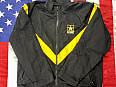 US Army černo-žlutá šusťáková sportovní bunda - zánovní