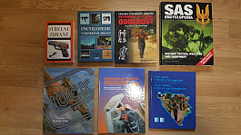 Prodám knihy Glock, SAS Encyklopedia a další