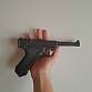 Airsoft zbran Luger p08 co2