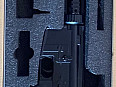 Airsoftová zbraň M4 RIS CQB s tlumičem, celokov (CM.090)