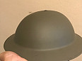 Replika britské helmy kov