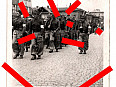 Krásná fotka Revoluční Gardy - Květen 1945 RG uniformy výstroj zbraně