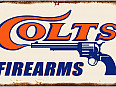 plechová cedule - Colt's firearms