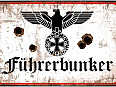 plechová cedule - Führerbunker