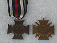 Čestný kříž Německ obě varianty