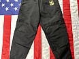 US Army černé kalhoty šusťákové - sportovní více velikostí - zánovní