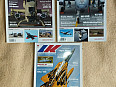 různě vojenské a letecké časopisy