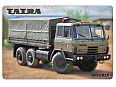 plechová cedule - Tatra 815 - Východní Německo (NVA)