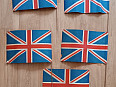 Britské vlaječky 1945 5ks