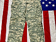 US Army Kalhoty ACU Digital Ripstop originál- zánovní Vel. Medium long
