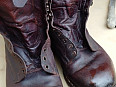 Staré četnické policejni boty c 45 RETRO SNB