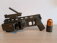 Airsoft granátomet 40mm 3d tisk