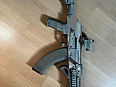 Upravené Ak74 a AR15
