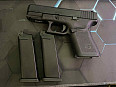 Glock 19, rám gen. 5, Black, GBB, WE