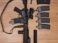M4 block 2 daniel defense +příslušenství
