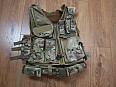KOMBAT UK Taktická Vesta CROSS DRAW Multicam