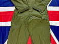 Britská kombinéza zelená/olive Coveralls - nová 160/100