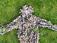 North Mountain Gear leaf suit/hejkal + výstroj + kamera