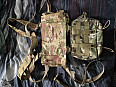 Vesty, camelbag, taška multicam