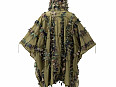 HELIKON 3D maskovací pončo Ghillie Poncho®  LEAF -  US Woodland