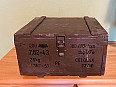 Bedna armádní dřevěná na střelivo 7,62x39 - super stav 
