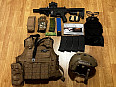 Prodám kompletní airsoft set - zbraň + full gear