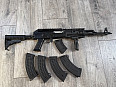 Airsoftová zbraň AK-74C Tactical (CM.039C) - celokov
