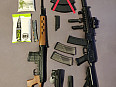Airsoft výbava - AK105/SVD/1911