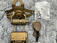 NVG MOUNT MONTÁŽ WILCOX L4G66 OPS-CORE URBAN TAN VAS ŠROUBY