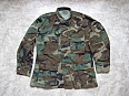 US BDU blůza woodland
