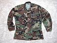 US BDU blůza woodland