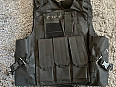 Taktická vesta - černá