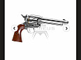 WG Legends Western Cowboy CO2 revolver rukojeť 