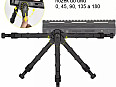 Taktický M-LOK bipod, dvojnožka.