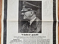Origo dobové noviny Národni politika - Vůdce padl
