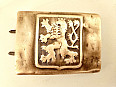 Orig. opasková přezka ČSA 1918-1939