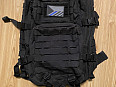 BATOH U.S. ASSAULT LASER CUT, VELKÝ, 36 L, MIL-TEC, ČERNÝ