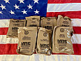 Vojenské Jídlo MRE-USA, náhodný výběr z bedny A nebo B- NOVÉ B