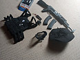 Věci na airsoft+zbraň 