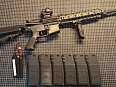 Prodám airsoft SR15 TopArms, 180 m/s upgrade + 6x zásobník 