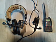 Headset earmor+vysílačka 