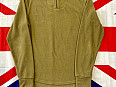 Britská vojenská fleecová mikina na zip Air Crew Olive Large/Zánovní