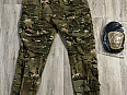 Combat set Multicam CONQUER – kalhoty + combat shirt vel. L