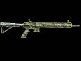Full Up Airsoft AR15 full kov , Bluetooth ETU 1,2J