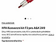 HPA Konverzní kit F2 pro A&K 249
