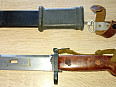 Bodák, bajonet pro pušky AK47, uloženka