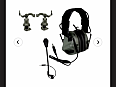 WST taktický aktivní headset Gen5 AMP TYPE – Zelená