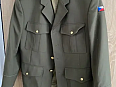 Uniforma vz.97, služební stejnokroj AČR 194/96-100 originál AČR s brigadýrkou vz. 97 a zelenou košilí + hodnostní označení dle Vašeho výběru, košile