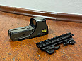 Kolimátor typu Eotech 512 Theta optics a zvýšená montáž