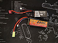 Li-pol baterie 7,4V (1000 a 2200 mAh)